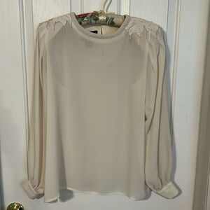 Nilani vintage bead embellished, sheer, size 9/10.